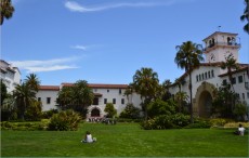 santa barbara county courthouse sunken gardens